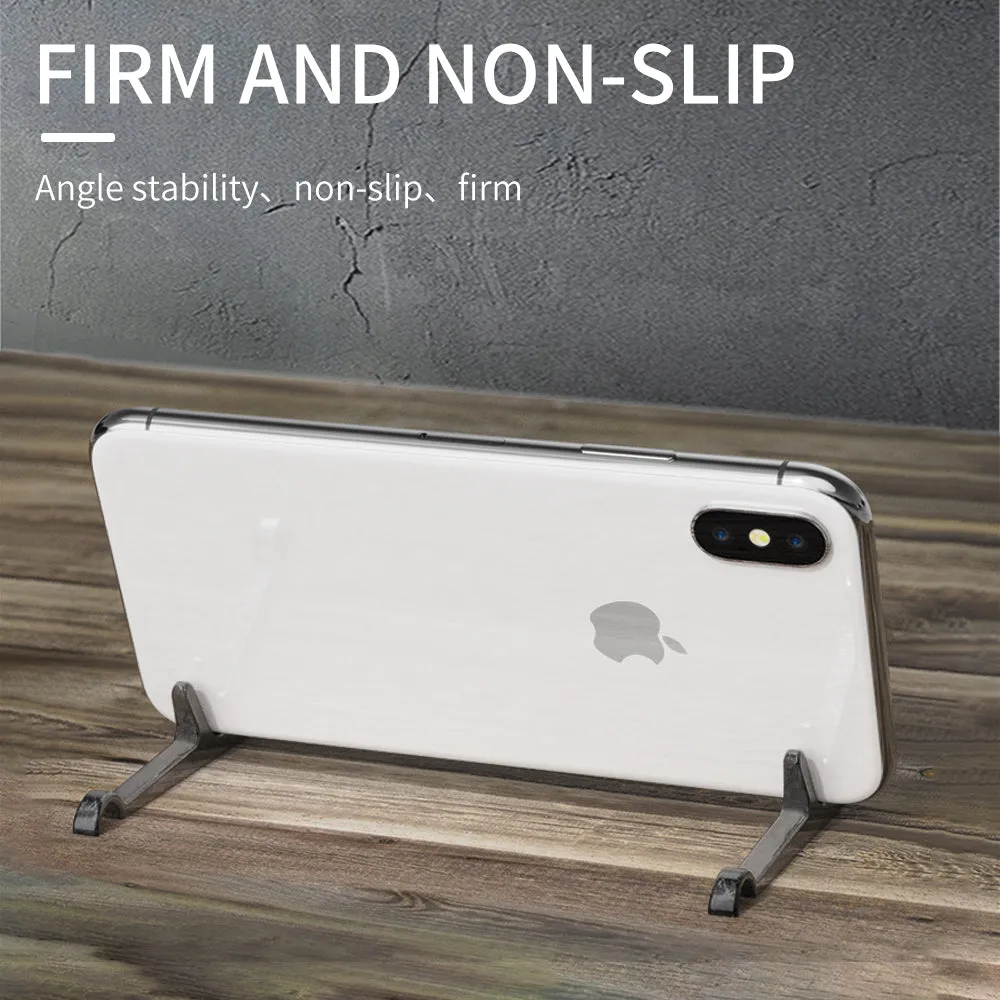 R-Just Anchor Magnetic Metal Stander Desktop Holder for Smartphones and Tablets