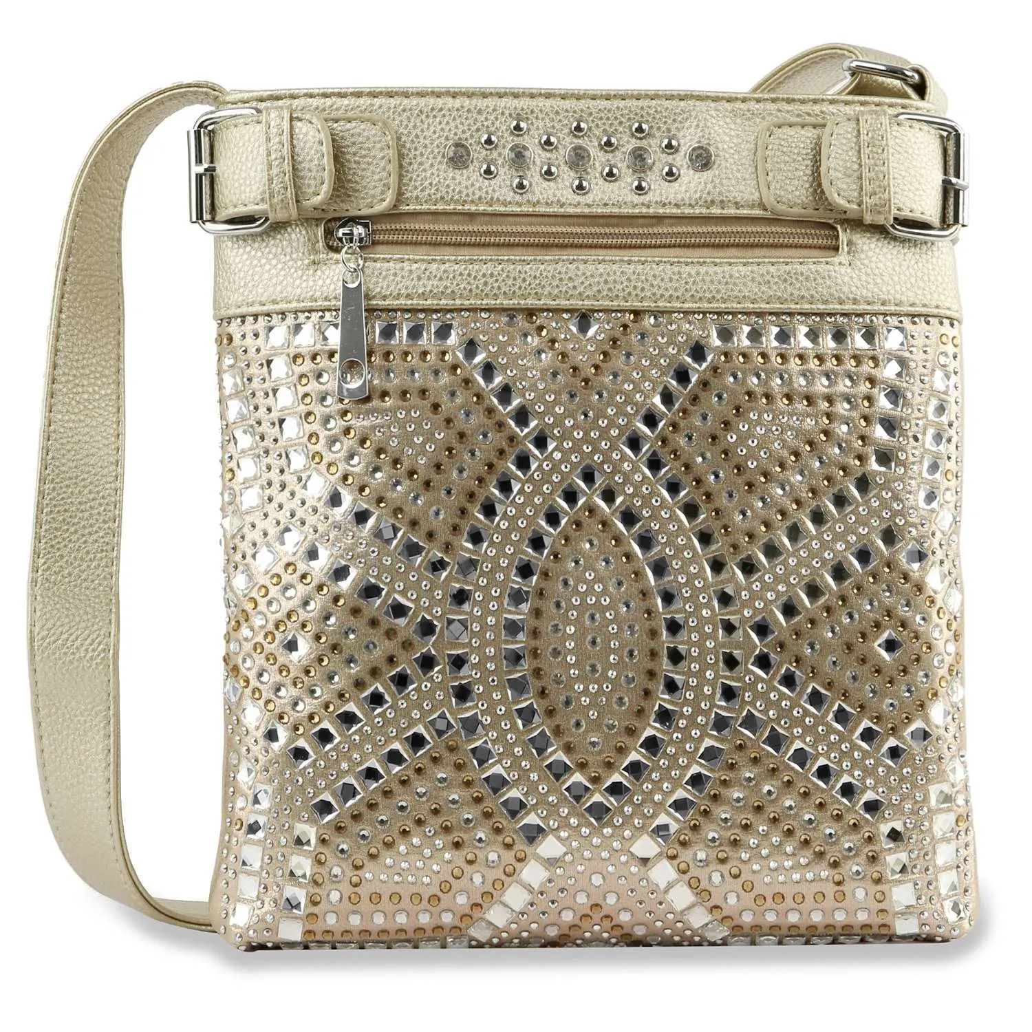 Rhinestone Bling Crossbody Sling