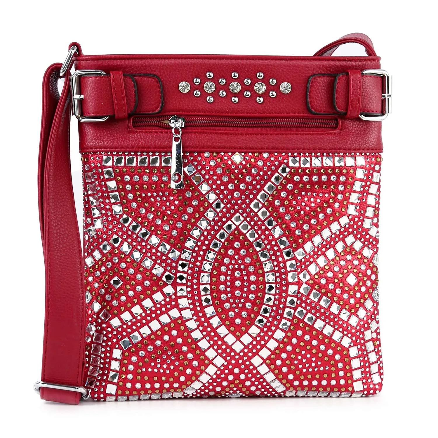 Rhinestone Bling Crossbody Sling