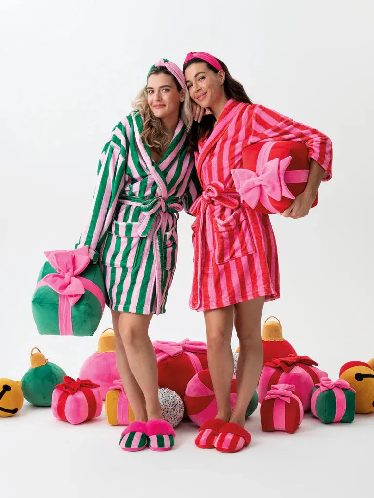 Robe - Felicity Stripe - Green