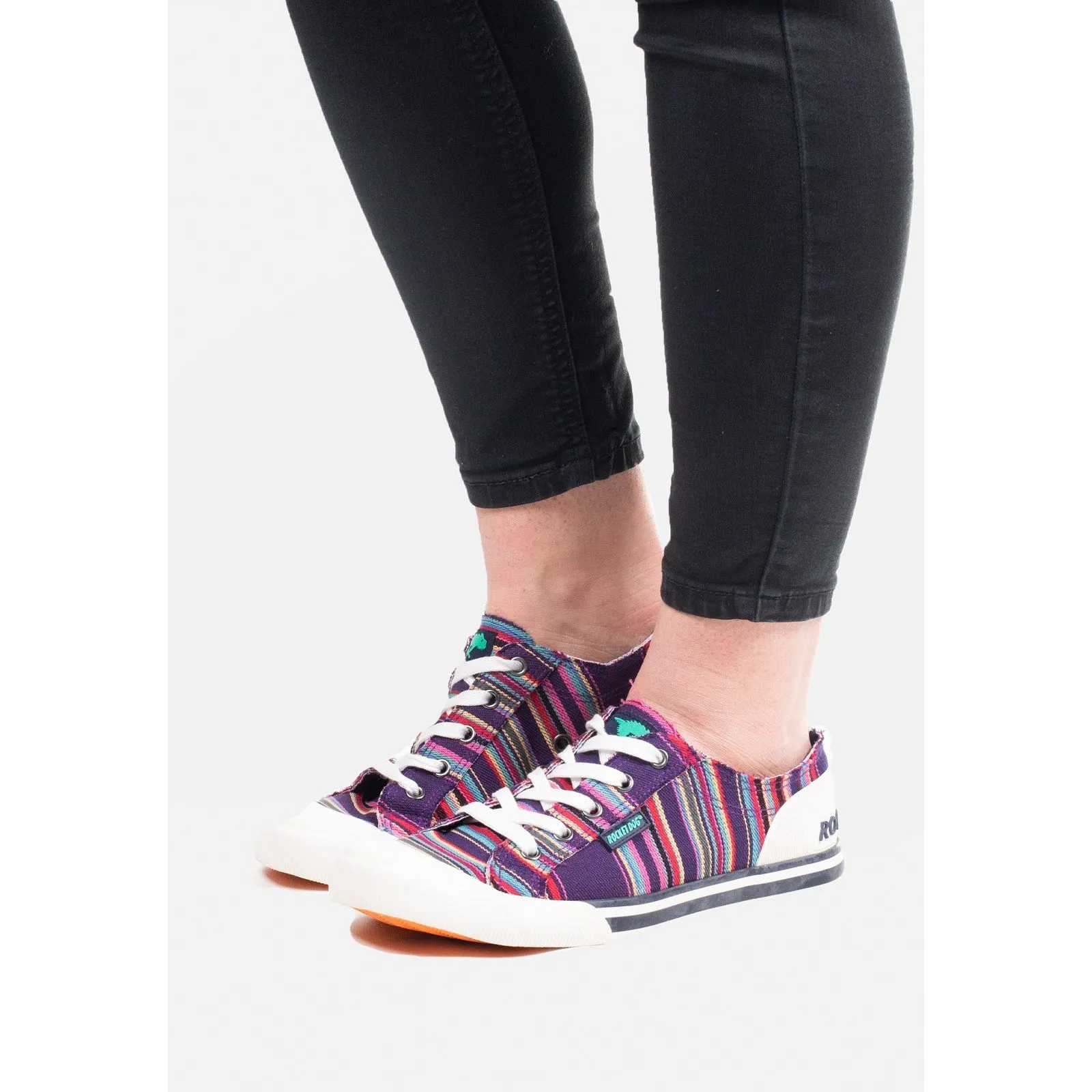 Rocket Dog Jazzin Stripe Trainers