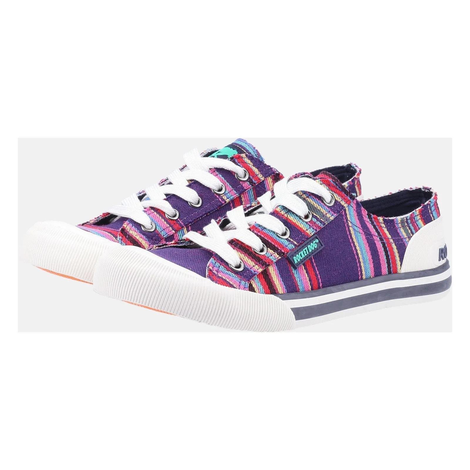 Rocket Dog Jazzin Stripe Trainers