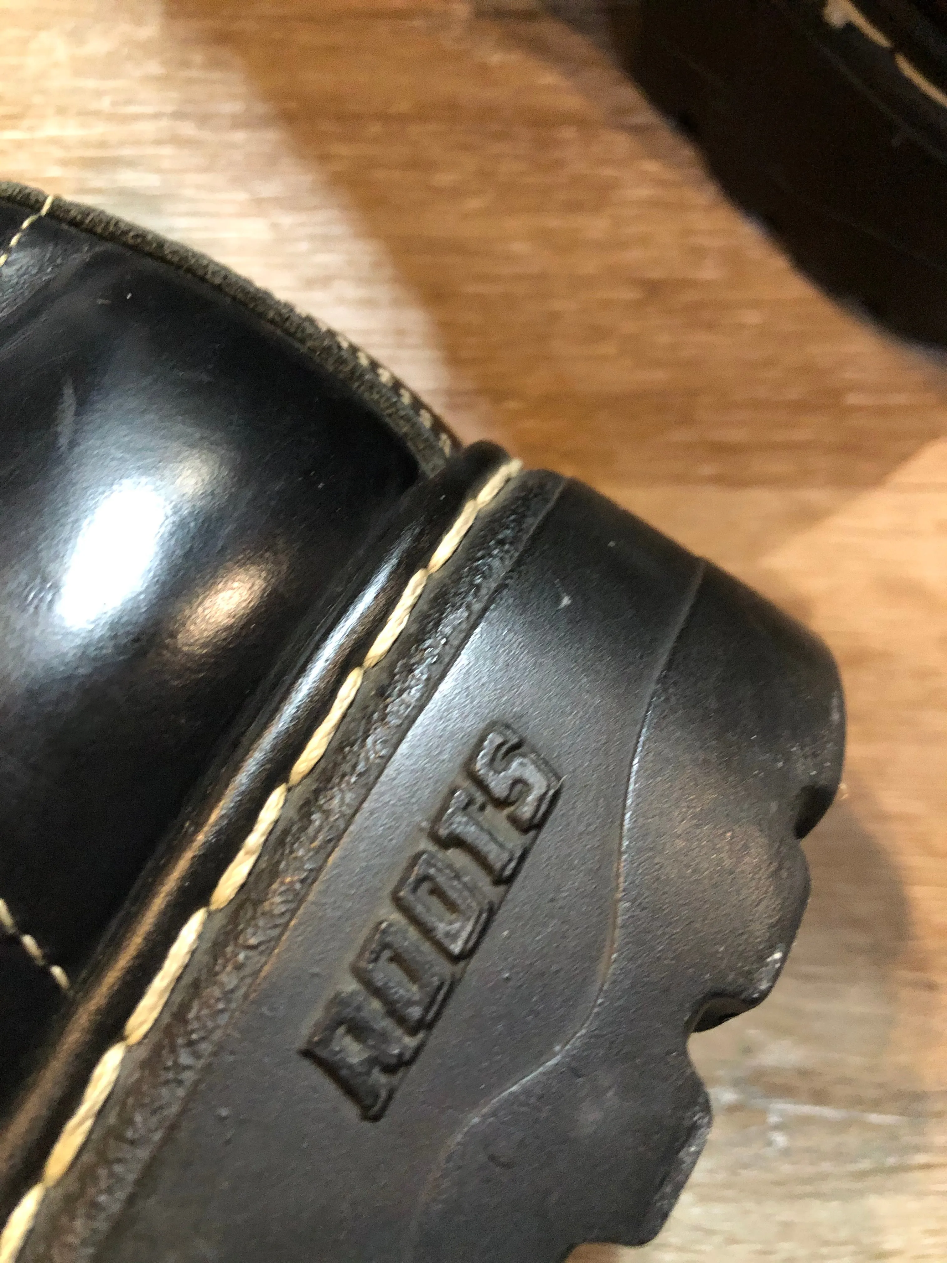 Roots Tuff Black Smooth Leather Hiking Boots, Made in Canada, SOLD