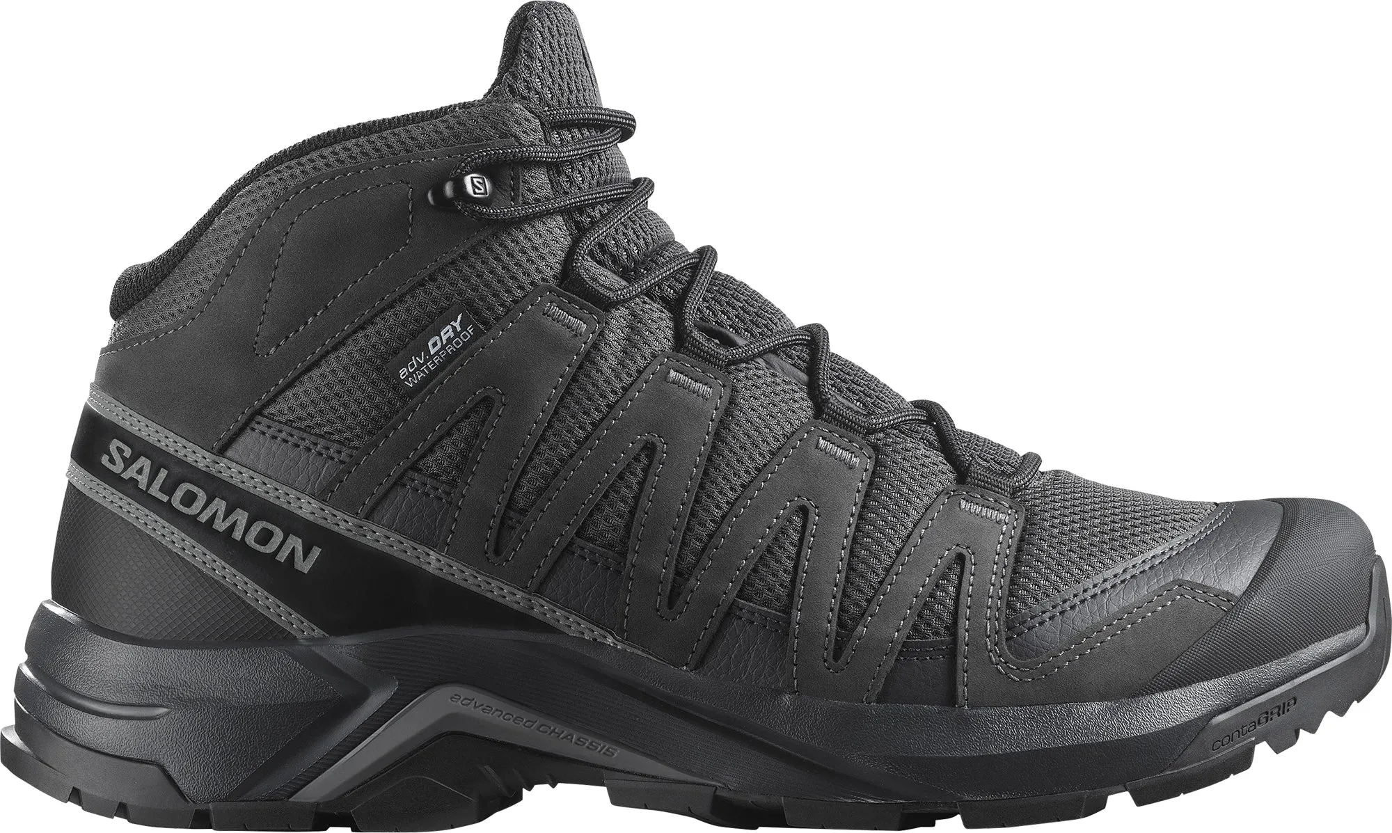 Salomon X-Adventure Recon Mid GORE-TEX Mens Walking Shoes - Black