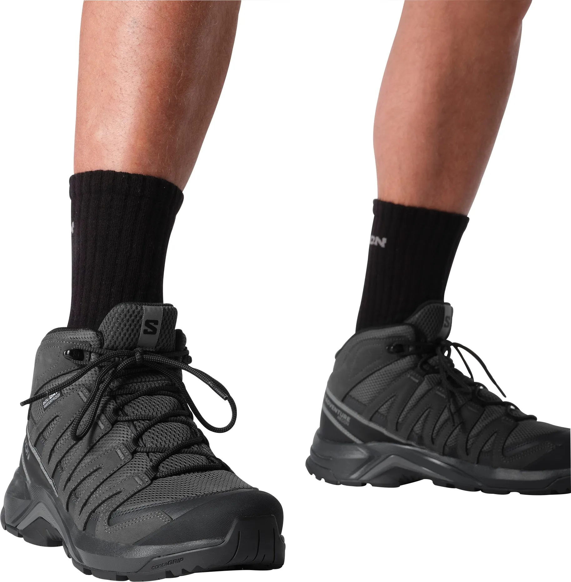 Salomon X-Adventure Recon Mid GORE-TEX Mens Walking Shoes - Black