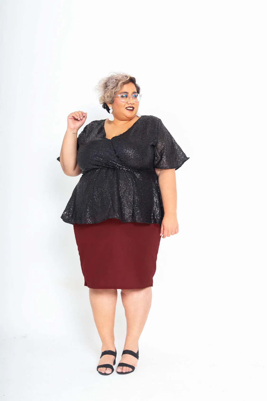 Short Pencil Skirt