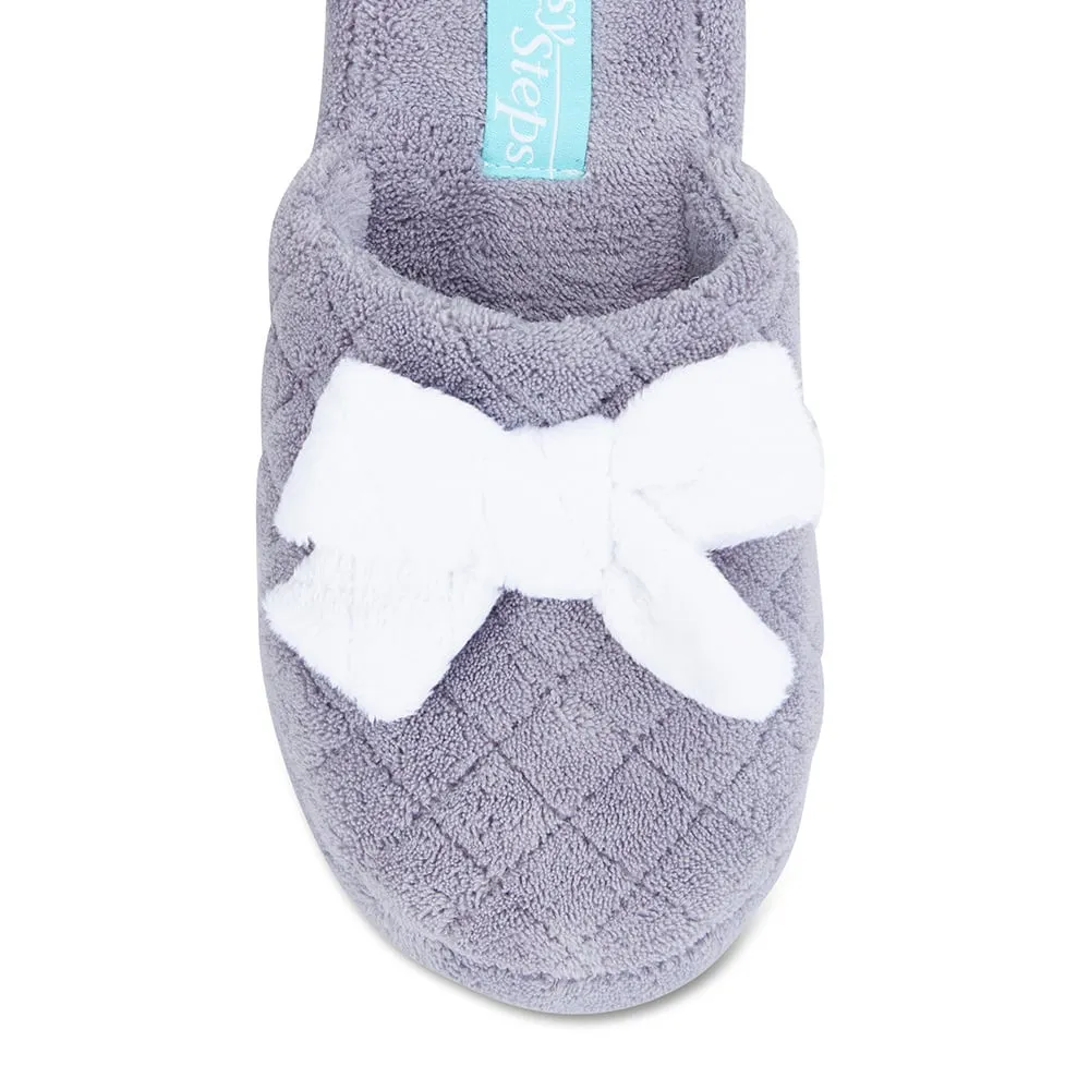 Sleepy Slipper in Grey Fabric
