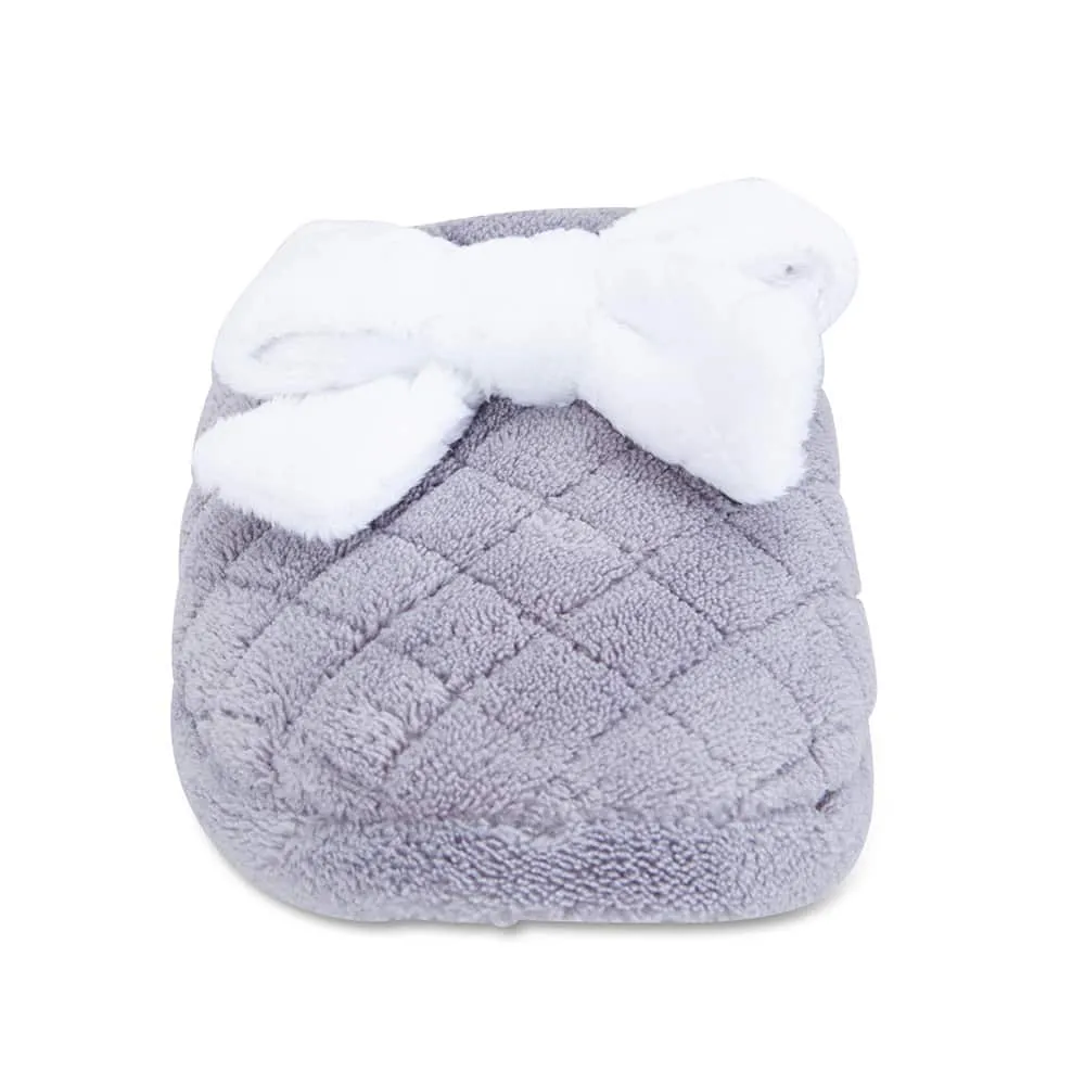 Sleepy Slipper in Grey Fabric