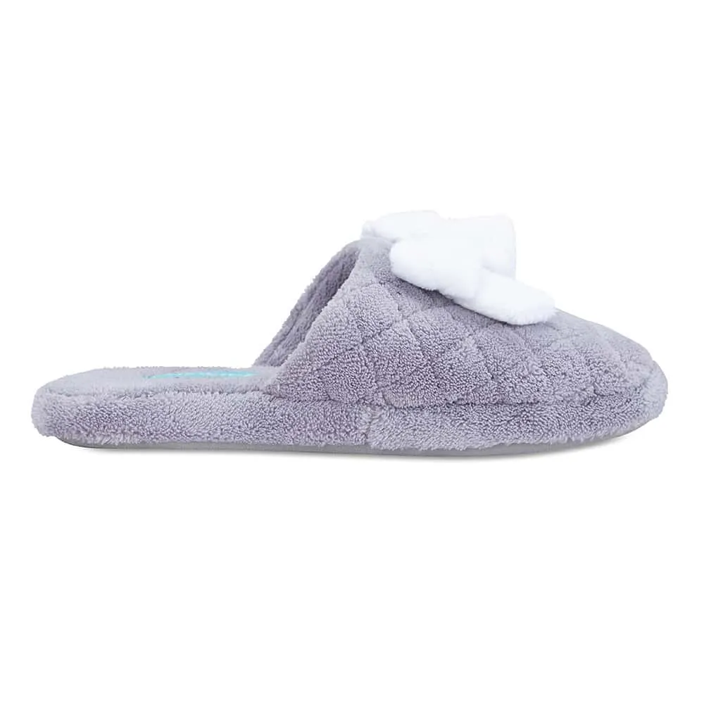 Sleepy Slipper in Grey Fabric