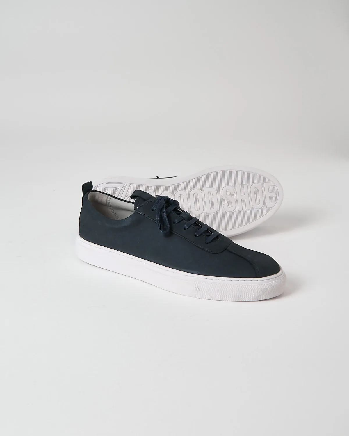 Sneaker 1 - Navy Nubuck