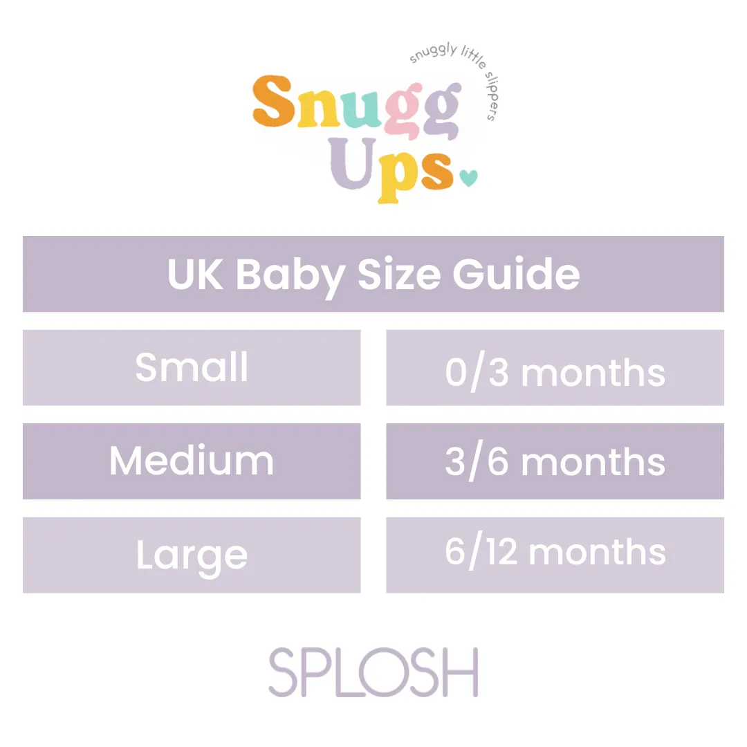 Splosh Baby Soft Petal Navy Slippers