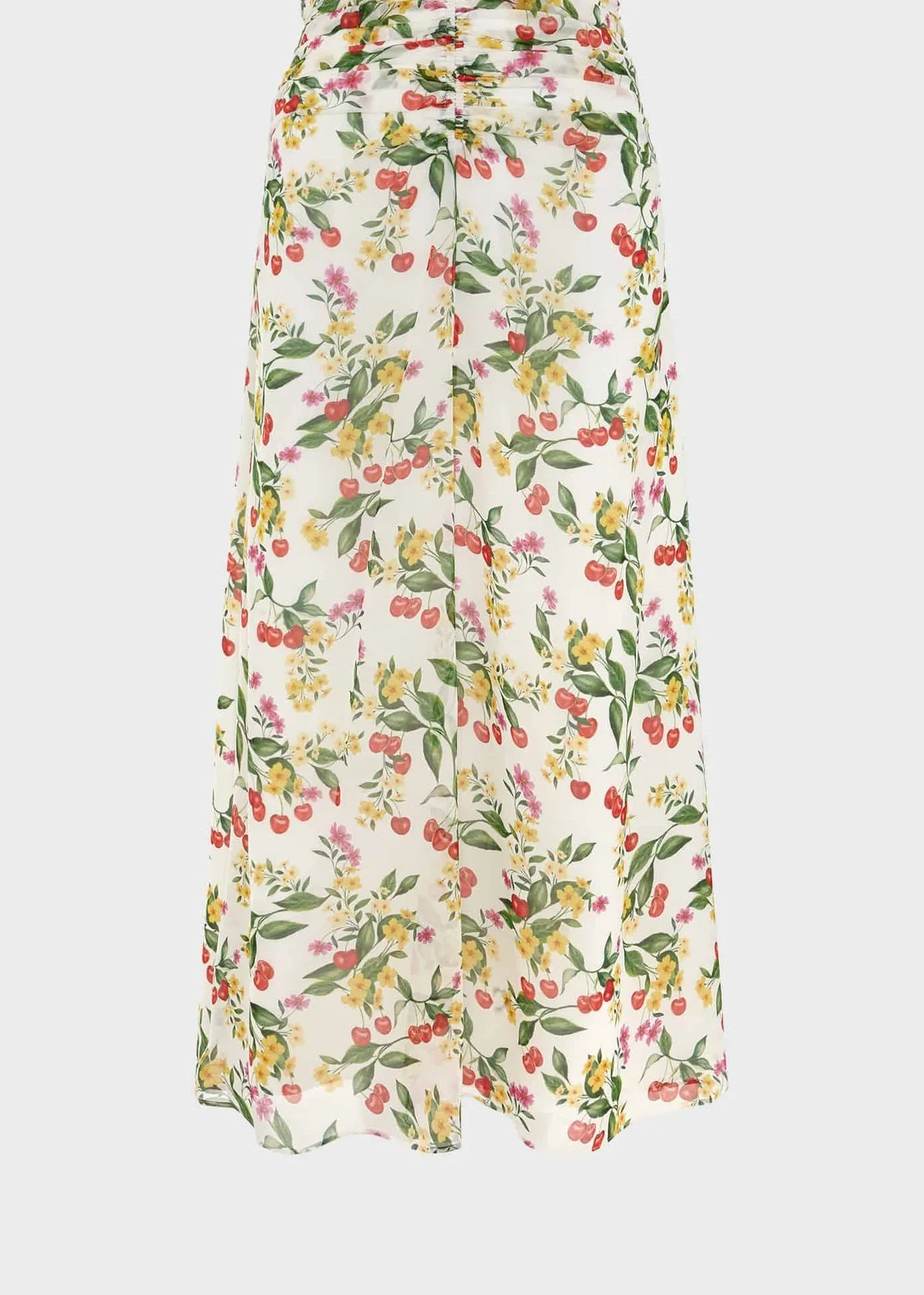 Tegan Silk Dress 0124/5329/3793l00 Ivory-Multi