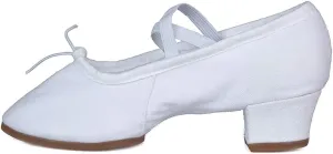 TINRYMX Women Latin Dance Shoes Ballroom Canvas Dance Shoes with Rubber Sole