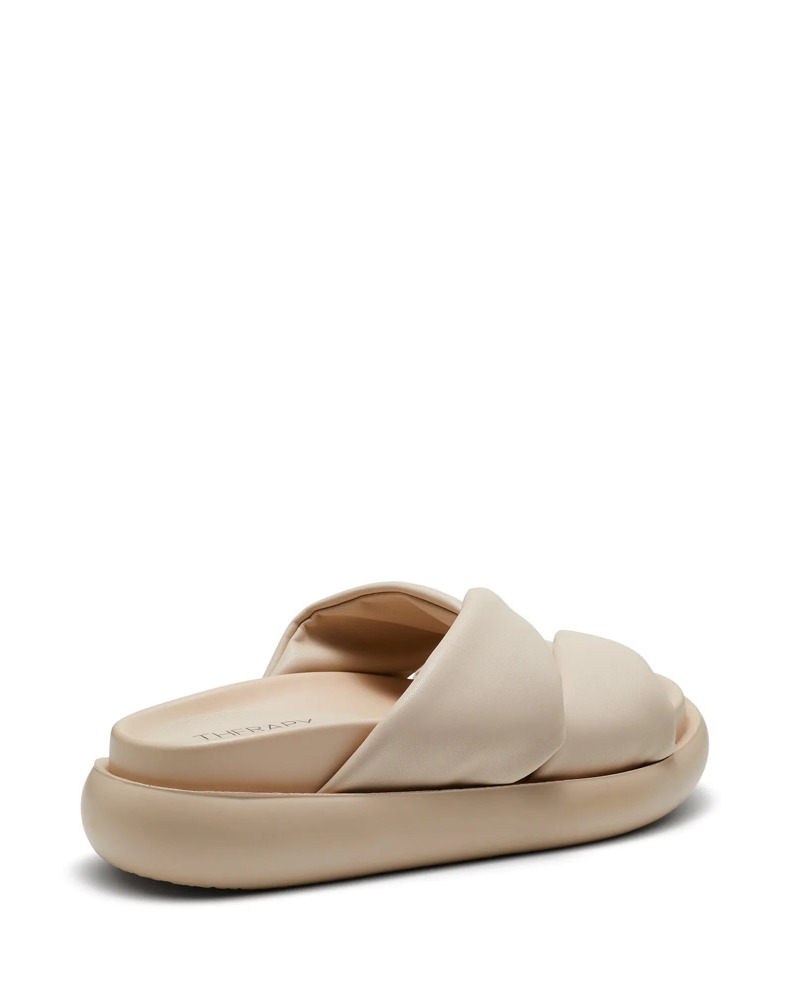 Vague Flatform Sandal Bone