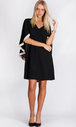 VS7327-1NC kaftan Butterfly Sleeve Dress (Pack)