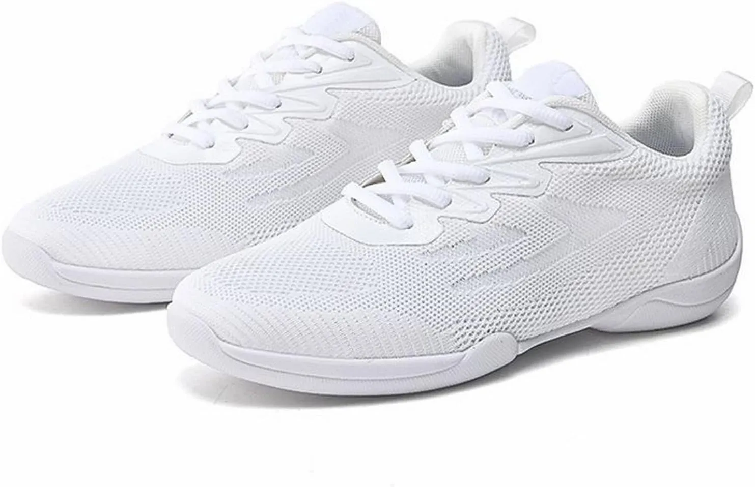 Women's Competitive Cheerleading Shoes Training Shoes Breathable Mesh Comfortable Soft Soles Arch Support Foam Shoes