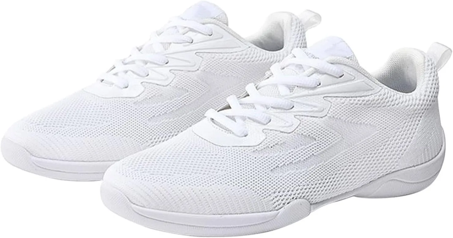 Women's Competitive Cheerleading Shoes Training Shoes Breathable Mesh Comfortable Soft Soles Arch Support Foam Shoes