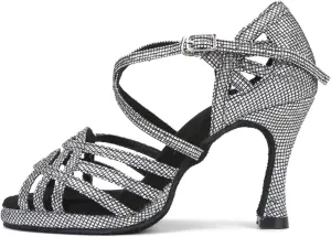 Women's Latin Dance Shoes - Ballroom Tango Salsa Platform Sandals, 5CM/2Inch Heel Height