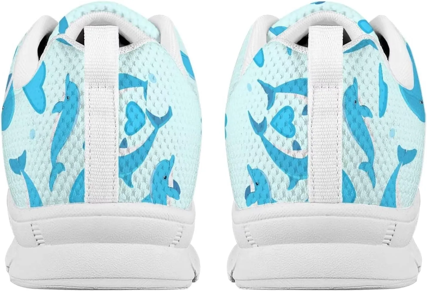 Womens Running Shoes Lace Up Breathable Mesh Tennis Shoes Lightweight Non Slip Soft Athletic Sneakers SizeUS 5-12