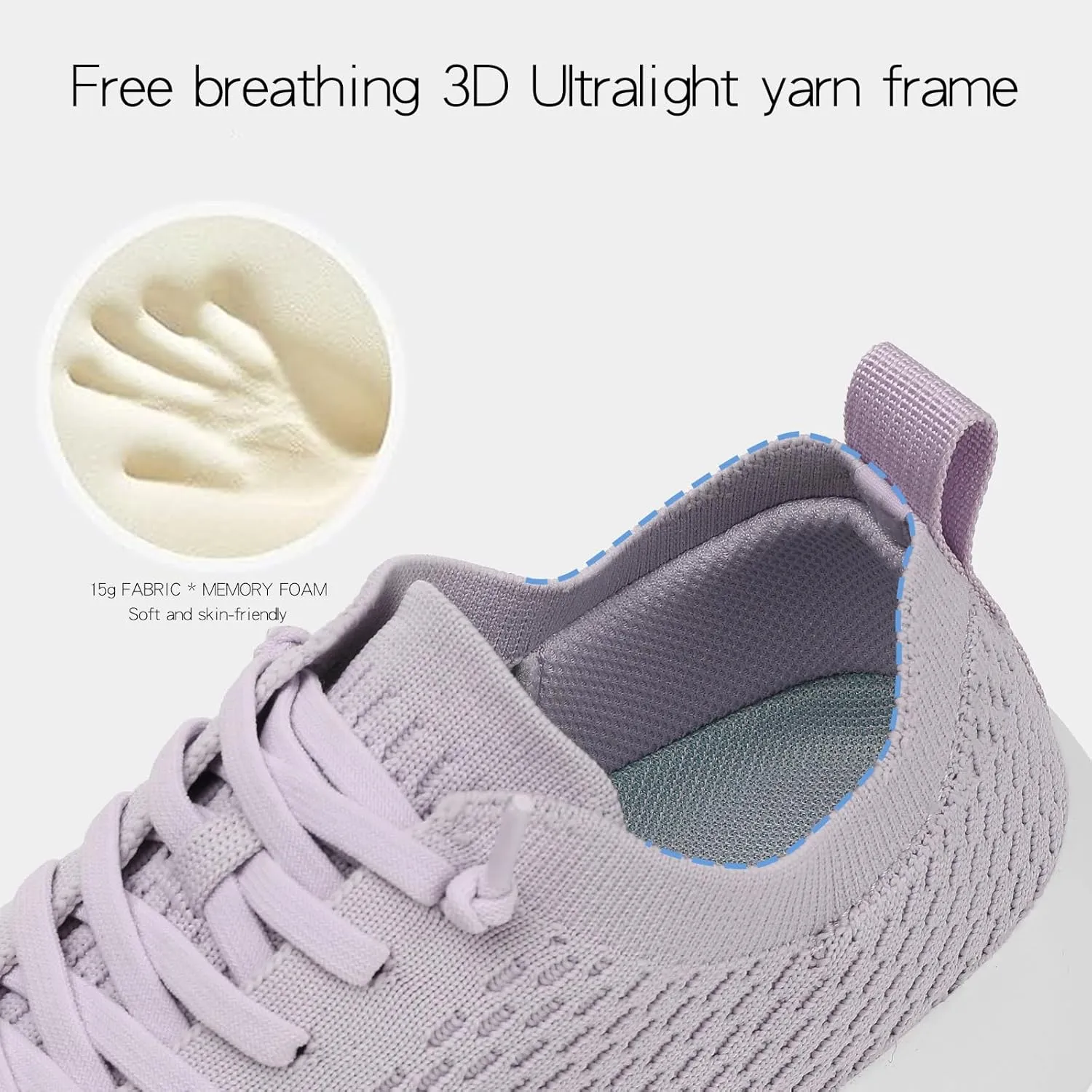 Womens Ultra Soft Walking Shoes Fashion Sneakers